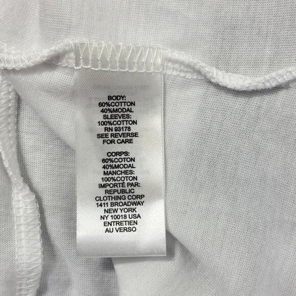 Tahari Crochet Lace Short Flutter Sleeves White Eyelet - Picture 5 of 7